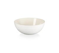 Le Creuset Stoneware Holly Collection Multi Bowl, 3.5 qt., White