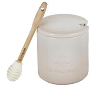 Le Creuset Stoneware Honey Pot - 14 oz - Meringue