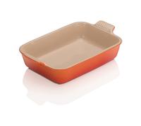 Le Creuset Stoneware Medium Heritage Rectangular Dish - VOLCANIC