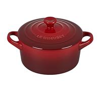 Le Creuset Stoneware Mini Round Cocotte, 14 oz., Cerise