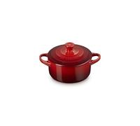 Le Creuset Stoneware Mini Round Cocotte, 14 oz., Cerise