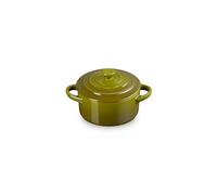 Le Creuset Stoneware Mini Round Cocotte, 8 oz., Olive