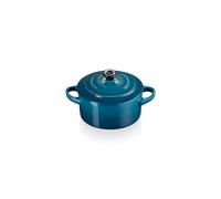 LE CREUSET Stoneware Petite Round Casserole, 0.25 L, Deep Teal, 71901106420100