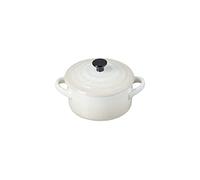 LE CREUSET Stoneware Petite Round Casserole, 0.25 L, Meringue, 71901107160100