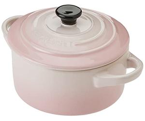LE CREUSET Stoneware Petite Round Casserole, 0.25 L, Shell Pink, 71901107770100
