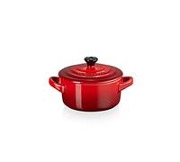 LE CREUSET Stoneware Petite Round Casserole, Cerise, 250 ml, 71901100600100