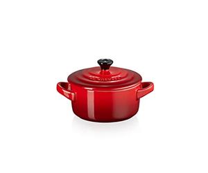 LE CREUSET Stoneware Petite Round Casserole, Cerise, 250 ml, 71901100600100