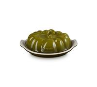 Le Creuset Stoneware Pumpkin Butter Dish, 8.3 in., Olive