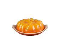 Le Creuset Stoneware Pumpkin Butter Dish, Persimmon