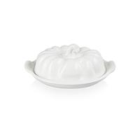 Le Creuset Stoneware Pumpkin Butter Dish, Persimmon