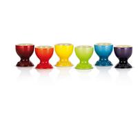 LE CREUSET Stoneware Rainbow Egg Cup Gift Set, Multi-Color