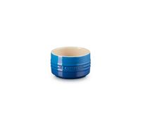 Le Creuset Stoneware Ramekin with straight wall, Stackable, 200 ml, Marseille Blue