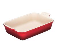 LE CREUSET Stoneware Rectangular Dish, Cerise, 26 cm