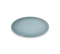 Le Creuset Stoneware Round Pizza Stone, 15 in., Sea Salt