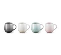 Le Creuset Stoneware Set of 4 Coupe Collection 320ml Sphere Mugs