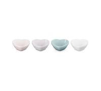 Le Creuset Stoneware Set of 4 Heart Bowls