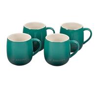 Le Creuset Stoneware Set of 4 Heritage Mugs, 13 oz. each, Artichaut
