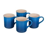 Le Creuset Stoneware Set of 4 Mugs, 14 oz. each, Marseille