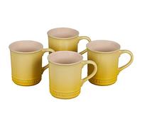 Le Creuset Stoneware Set of 4 Mugs, 14 oz. each, Soleil