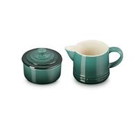 Le Creuset Stoneware Signature, Artichaut Cream & Sugar Set, Cream: 300 ml, Sugar: 8oz