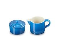 Le Creuset Stoneware Signature, Marseille Cream & Sugar Set, Cream: 300 ml, Sugar: 8oz