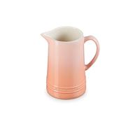 Le Creuset Stoneware Signature Pitcher, 1.6qt., Peche
