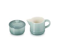 Le Creuset Stoneware Signature, Sea Salt Cream & Sugar Set, Cream: 300 ml, Sugar: 8oz