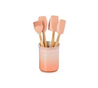 Le Creuset Stoneware & Silicone 5pc. Utensil Crock Set, Peche