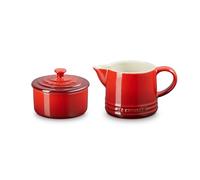 Le Creuset Cerise Milk & Sugar Set