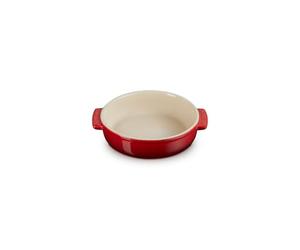 Le Creuset Stoneware Tapas Dish, 14 cm, Cerise, 72102140600001
