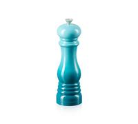 Le Creuset Classic Adjustable Salt Mill Grinder, Chip-resistant ABS Plastic, Anti-Corrosion, 40g, 21 cm, Teal, 96002000490000
