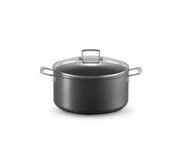 Le Creuset Toughened Non-Stick 28cm Deep Casserole with Glass Lid