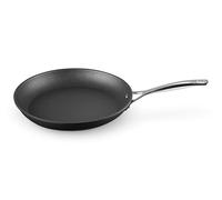 Le Creuset Toughened Non-Stick 30x4.5cm Frying Pan, Aluminium, 51112300010002, Black