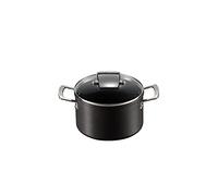 Le Creuset Toughened Non-Stick Deep Casserole 20cm, 51102200010502, Black
