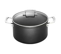 Le Creuset Toughened Non-Stick Deep Casserole 24cm, 51111240010502, Black