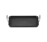 Le Creuset Toughened Non-Stick Flat Rectangular Grill, 35 cm, 52103350010101