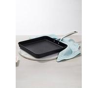 Le Creuset Toughened Non-Stick Square Grill With Long Handle 28Cm One Colour