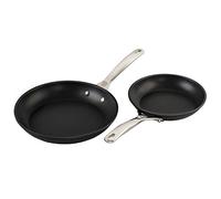 Le Creuset Toughened Nonstick PRO Cookware Set, 2 pc. (8" & 10" Fry Pan),Gray