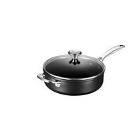 Le Creuset Toughened Nonstick PRO Saute Pan with Glass Lid, 4.25 qt.