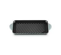 LE CREUSET - Traditional Striped Rectangular Grill 32 x 22 cm - Sea Salt Colour