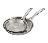 Le Creuset Tri-Ply Stainless Steel 2 pc. Fry Pan Set (8" & 10")
