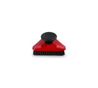 Le Creuset Triangle Grill Pan Brush, 3.7", Cerise