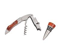 Le Creuset GS-190 & WT-110W Waiters Corkscrew /Stopper Gift Set