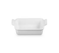 Le Creuset White Stoneware 19cm Heritage Rectangular Dish