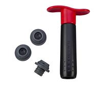 LE CREUSET Wine Accessories WA-137 Wine Pump & 3 Stoppers - Cerise, 49200000608200