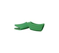 LE CREUSET x2 Silicone Side Handle Grip Bamboo -Standard Pkg