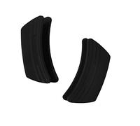 Le Creuset Side Handle Grips, Set of 2, Silicone, Adaptable, Heat resistant to 250°C, Black Onyx, 93010300140000