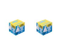 Le Cube Food and Freezer Bags 200 bags, Perfect for storing/freezing meats/seafood/pre-prepared vegetables, Size 23.5cm x 38cm (Pack of 2)