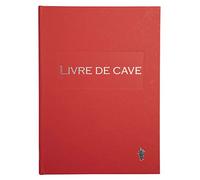 Le Dauphin - Ref. 207161D - 1 cellar book - Exterior and spine in canvas - Vertical format - Dimensions: 22 x 17 cm - Title in silver letters - 96 white pages - Red colour