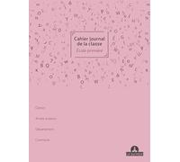 Le Dauphin - Ref 54241D - Box of 30 Classroom Journal Notebooks for Primary School - Size 32 x 24 cm - 96 Pages - Diary and coordinates for pupils at the beginning of the notebook - Soft Cover - Pink